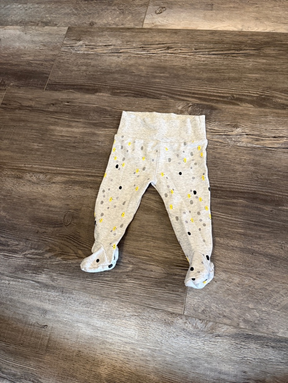 Petit Lem Gray Baby Leggings